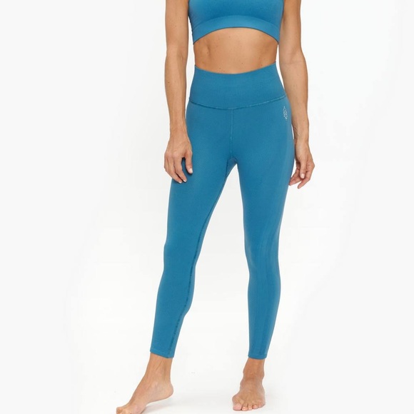 Free People Pants - Free People Free Throw Leggings Coastline XS